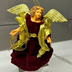 VTG Angel Christmas Tree Topper or Ornament